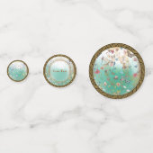 Tuin Groene Vlinder Confetti (Voorkanten)