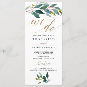 Tuin Groenen Wedding Program - Wij doen Programma