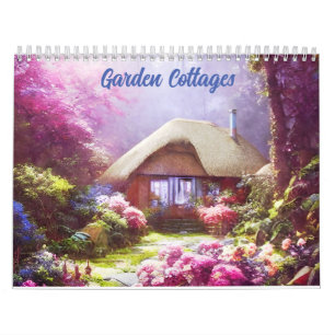 Tuin huisjes kalender