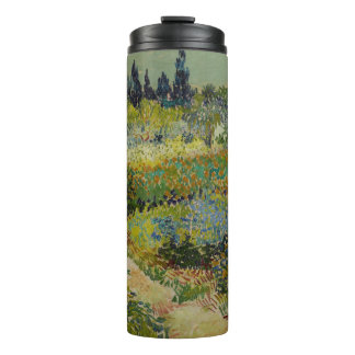 Tuin in Arles door Vincent Van Gogh Thermosbeker