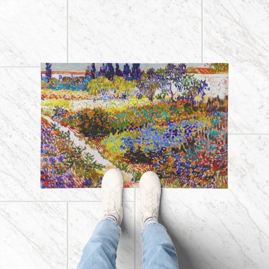 Tuin in Arles, Van Gogh Deurmat (Binnen)