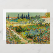 Tuin in Arles | Vincent van Gogh (Voorkant / Achterkant)