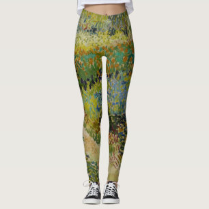 Tuin in Arles - Vincent Van Gogh Leggings