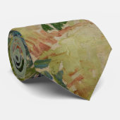 Tuin in Arles - Vincent Van Gogh Stropdas (Opgerold)