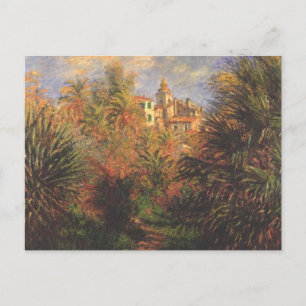 Tuin in Bordighera - Claude Monet - c1900 Briefkaart