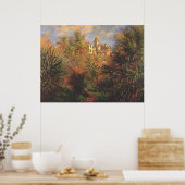 Tuin in Bordighera - Claude Monet - c1900 Poster (Keuken)