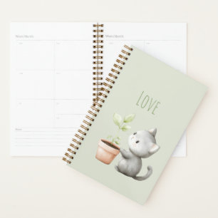 Tuin Kat met Plantenliefde Planner