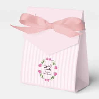 Tuin Liefde en Dank Baby Shower Bedankdoosjes