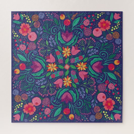 Tuin Mandala Legpuzzel (Verticaal)