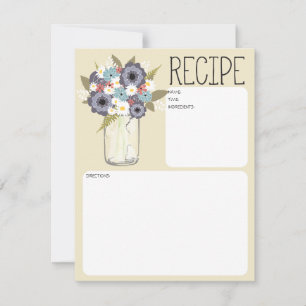 tuin Mason Jar Recept Kaart
