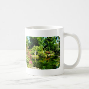 Tuin Met Beeld Freeport Bahamas Koffiemok