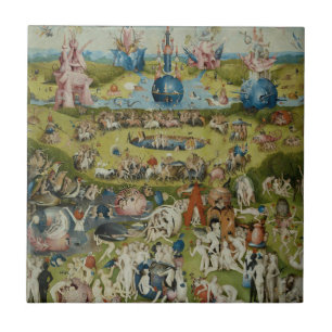 Tuin of Earthly Delights, 1490-1500 Tegeltje