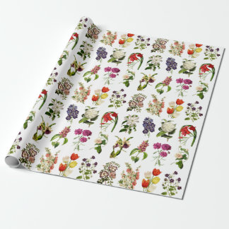Tuin Paradijs Bloem Botanische Print Cadeaupapier