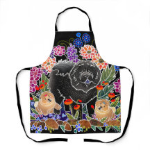 TUIN PARTY Chow All-Over Print Schort