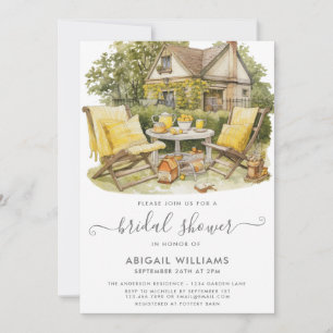 Tuin Party Picnic Citroen Citrus Vrijgezellenfeest Kaart