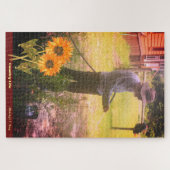 Tuin - Potten Planten / Landleven - Planten Legpuzzel (Horizontaal)