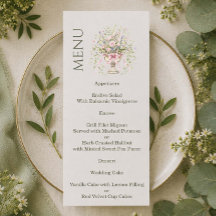 Tuin Romantiek Menu uit het Verleden