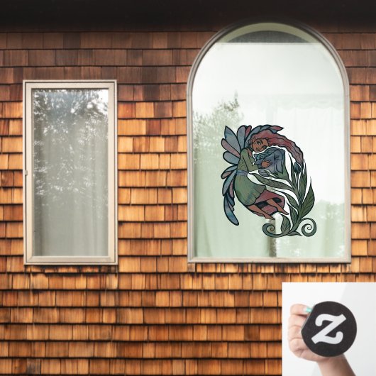 Tuin Roos Fairy Raamsticker (Huis Raam)