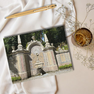 Tuin, Sintra Portugal Fotografie, Reizen Feestdagenkaart