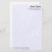 Tuin - Subtle Blue Briefpapier (Voorkant / Achterkant)