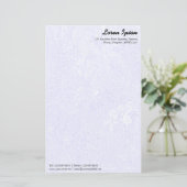 Tuin - Subtle Blue Briefpapier (Staand voorkant)