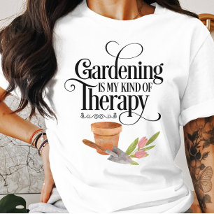 Tuin Therapie Planten T-shirt