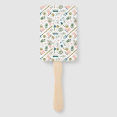 Tuin Tijd Hand Fans Handwaaier (Achterkant)