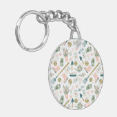 Tuin Tijd Sleutelhanger (Voorkant Links)