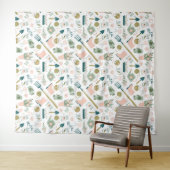 Tuin Tijd Tapestry Wandkleed (In Situ (horizontaal))