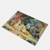 Tuin van Allah door Maxfield Parrish Deurmat (Schuin)