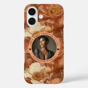Tuin van Anemonen 5e verjaardagscadeaus voor docht iPhone 16 Hoesje