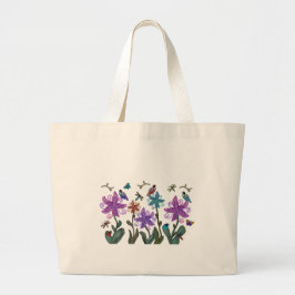 Tuin van Beauty Grote Tote Bag