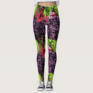 Tuin van bloemen leggings