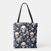 Tuin van Botten Herbruikbare Canvas tas Schedels e (Achterkant)