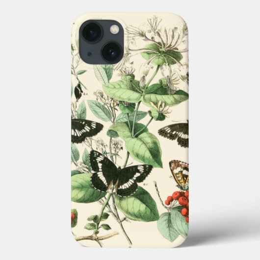 Tuin van Butterflies en Flowers Case-Mate iPhone Case (Achterkant)