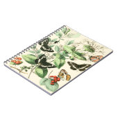 Tuin van Butterflies en Flowers Notitieboek (Linkerzijde)