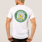 Tuin van Daisies Retro T-shirt (Achterkant)