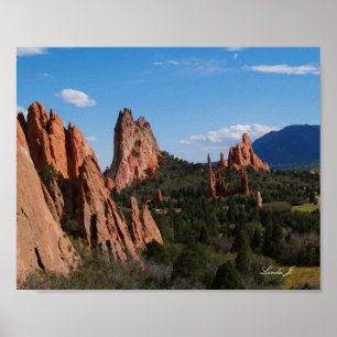 Tuin van de Cods Colorado Canvas Print
