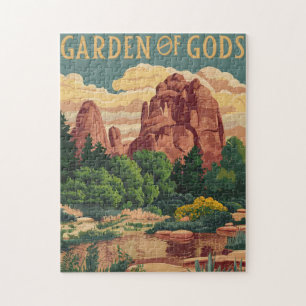Tuin van de Gods Colorado Legpuzzel