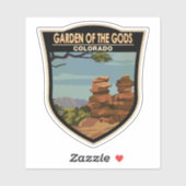 Tuin van de Gods Colorado  Sticker (Vel)