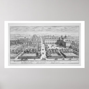 Tuin van de Groothertog Toscane op de Monte P Poster