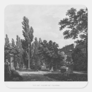 Tuin van de houder, Musee des Monuments Vierkante Sticker