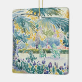 Tuin van de schilder in Saint Clair Keramisch Ornament (Links)