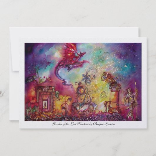 TUIN VAN DE VERLOREN SCHADUWEN 2 KAART (Voorkant)