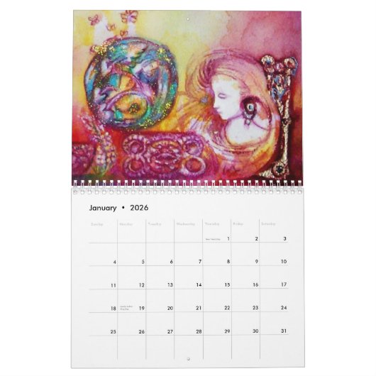 TUIN VAN DE VERLOREN SCHADUWEN FAERY & BUTTERFLIES KALENDER (Jan 2026)