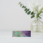 TUIN VAN DE VERLOREN SCHADUWEN - FEE EN MAGISCHE B MINI VISITEKAARTJE (Staand voorkant)