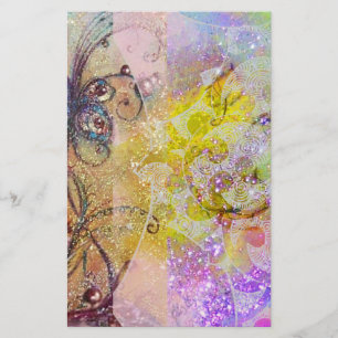 TUIN VAN DE VERLOREN SCHADUWEN, MAGISCHE VLINDERPL BRIEFPAPIER