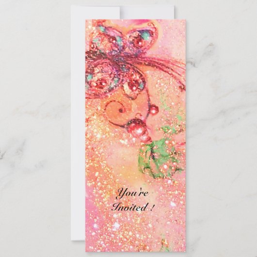 TUIN VAN DE VERLOREN SCHADUWEN, MAGISCHE VLINDERPL KAART (Voorkant)