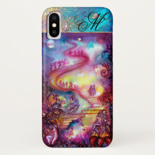 TUIN VAN DE VERLOREN SCHADUWEN, MYSTIC STAIRS MONO iPhone X HOESJE