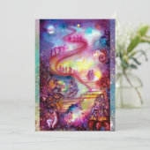 TUIN VAN DE VERLOREN SCHADUWEN / MYSTICKE TRAP AANKONDIGING (Staand voorkant)